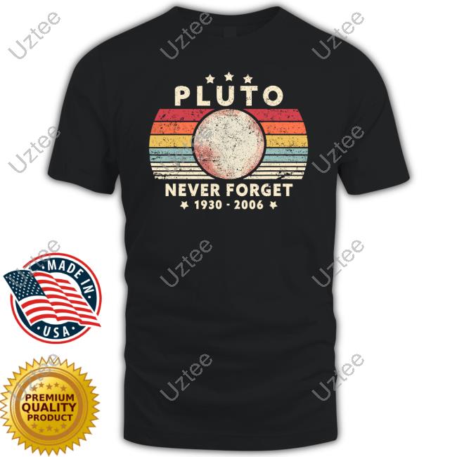 George Springer Wearing Pluto Never Forget 1930 2006 Shirt