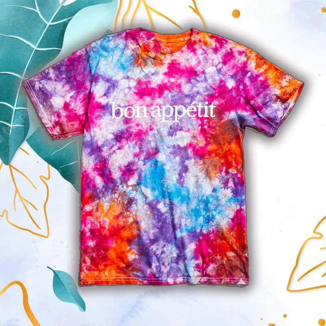 Bon Appétit Logo Tie-Dye Shirt