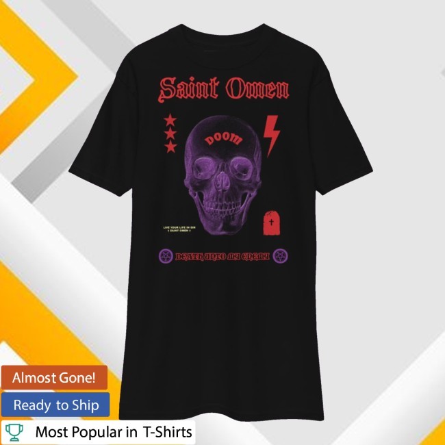 Saint Omen Doom Machine T-Shirt, Hoodie, Tank Top, Sweater And Long Sleeve T-Shirt