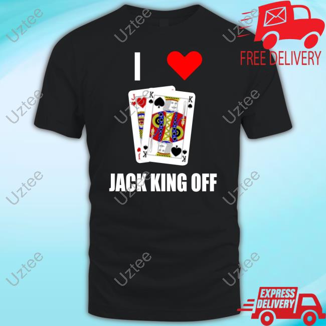Pokerflow Merch I Love Jack King Off Hoodie Sweatshirt