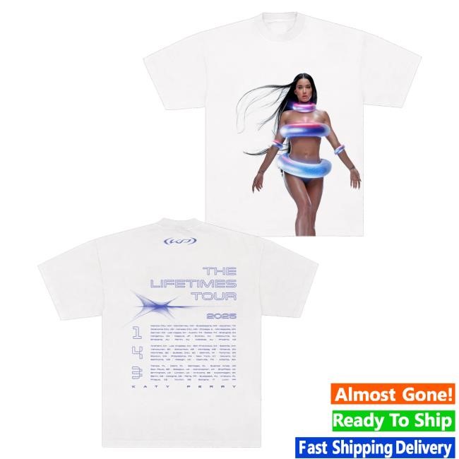 Official Katy Perry Merch The Lifetimes Tour Funny Shirt