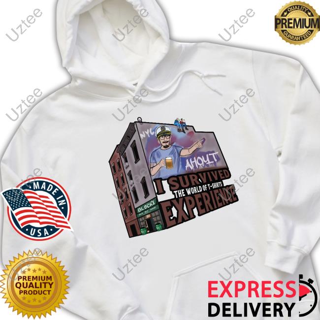 Joshua Block Ahoyt I Survived The World Of T-Shirts Experience New Shirt Joshua Block Ahoyt I Survived The World Of T-Shirts Experience Long Sleeve