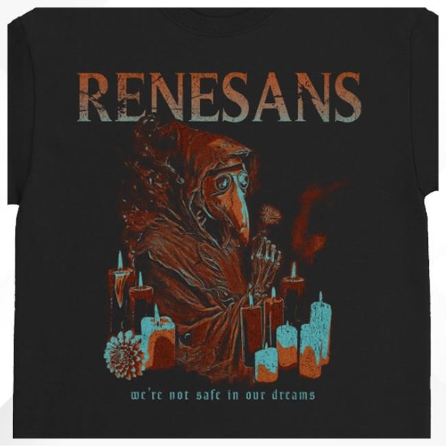 Downright Merch Renesans Plague Doctor T Shirt