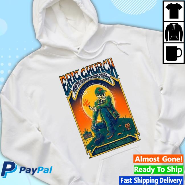 Eric Church Freedom Mortgage Pavilion Philadelphia Pa Aug 26 2023 Poster Tee Shirt