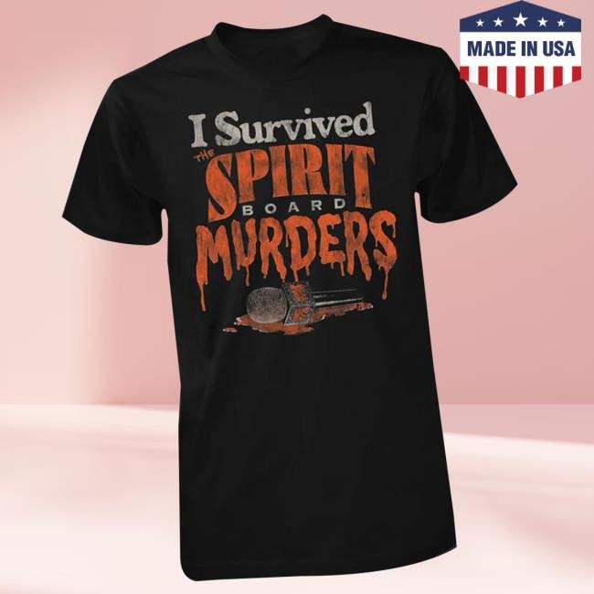 Official Fright-Rags Merch I Survived The Spirit Board Murders Tee