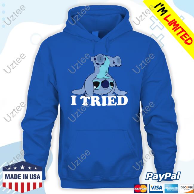I Tried Stitch Handstand Sweatshirt