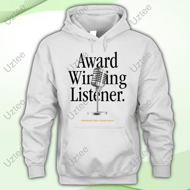 Barstoolsports Merch Award Winning Listener Pardon My Take X Duvin Design Sweatshirt