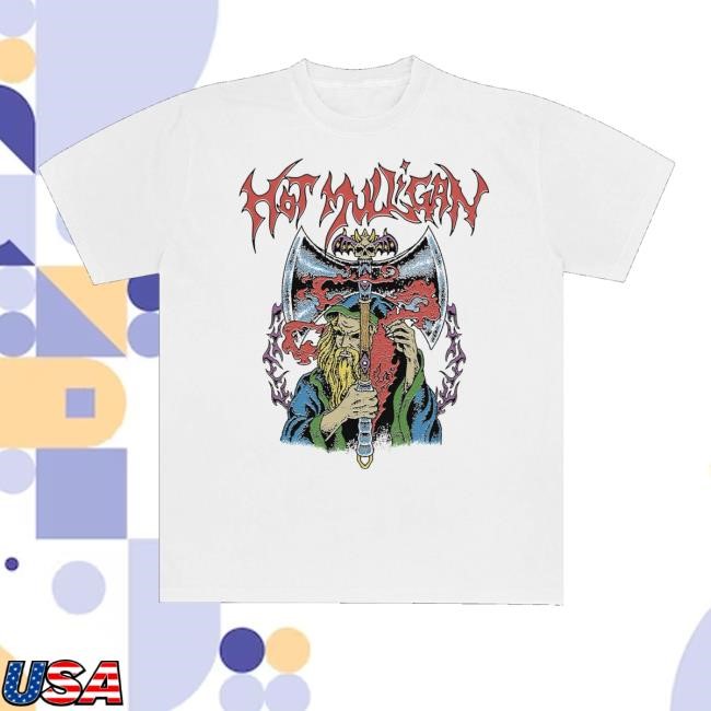 Hot Mulligan Merch Wizard White New Shirt