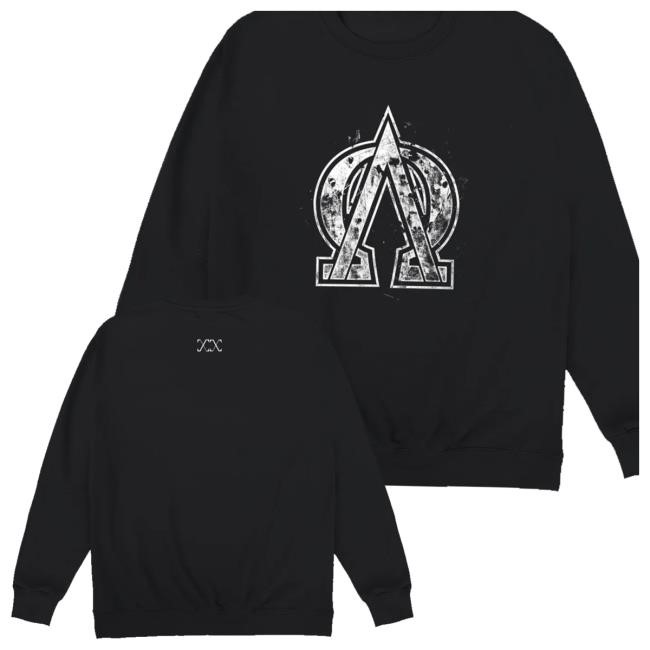 Official Warhammer The Horus Heresy Alpha Legion Battleworn Insignia Long Sleeve Shirt