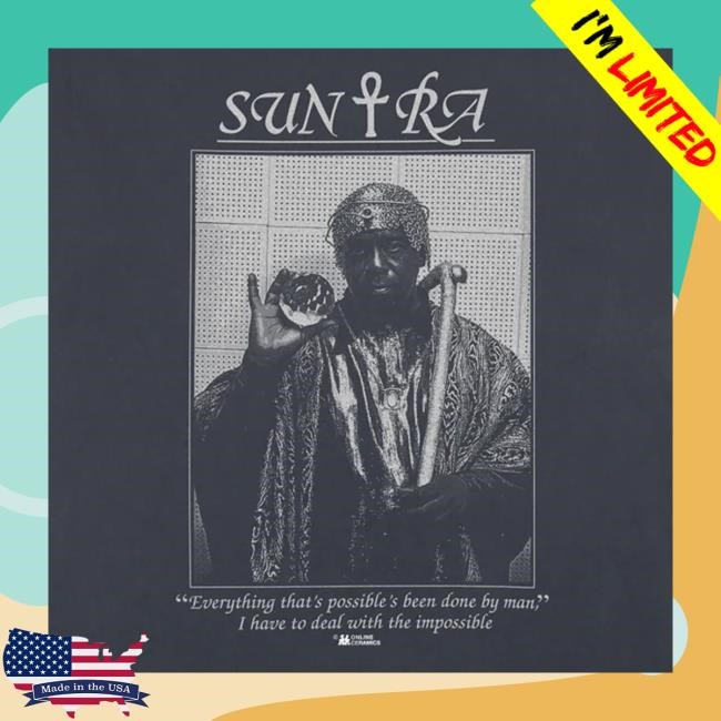 Online Ceramics Store Sun Ra The Impossible Washed Navy Hoodie