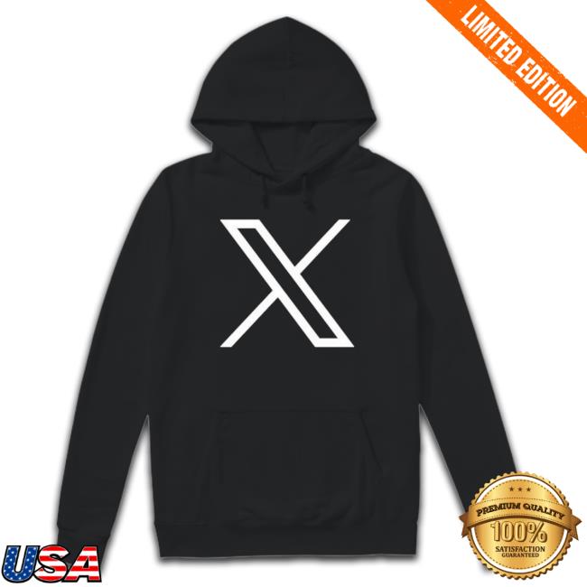 Top New Twitter X Logo Sweatshirt