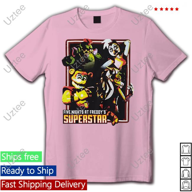 Hottopic Five Nights At Freddy's Superstar Tee Shirt
