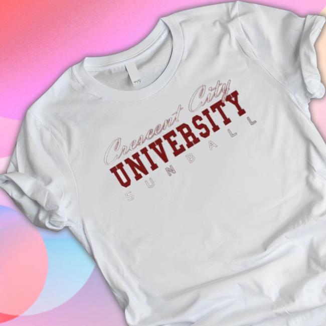 Official Crescent City University Sunball Throne Of Glass Shirt Official Crescent City University Sunball Throne Of Glass shirt