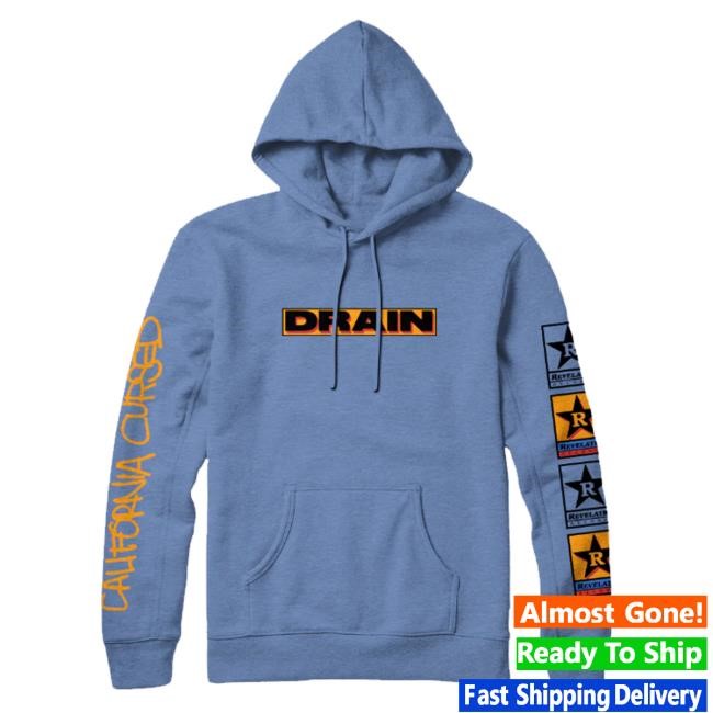 Evil Greed Merch Drain California Cursed Hoodie