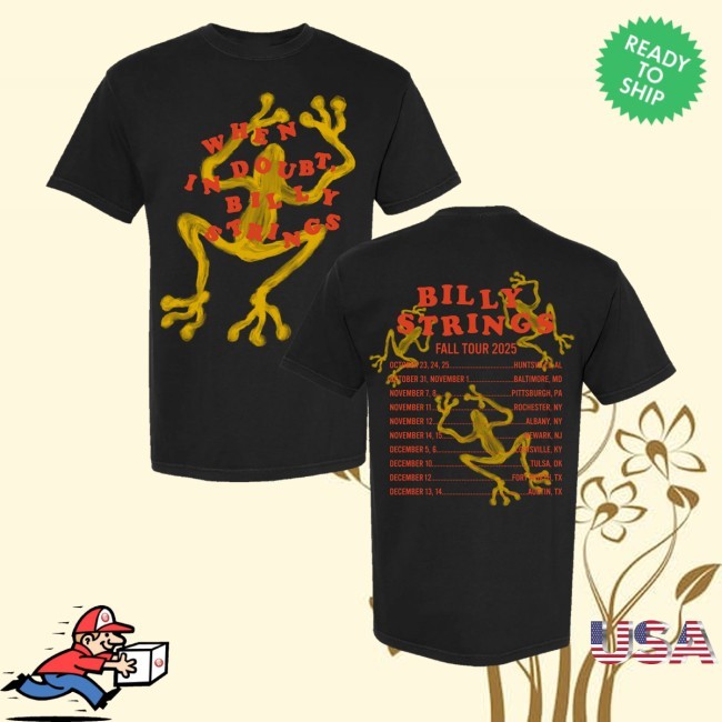 Billy Strings Store When In Doubt Crewneck Sweatshirt