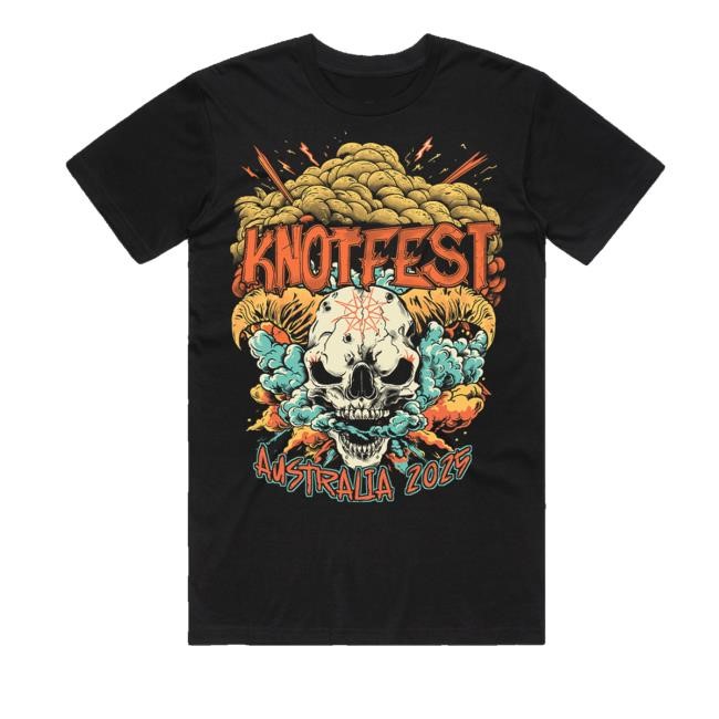Knotfest Merch Exploding Goat Black Classic Shirt