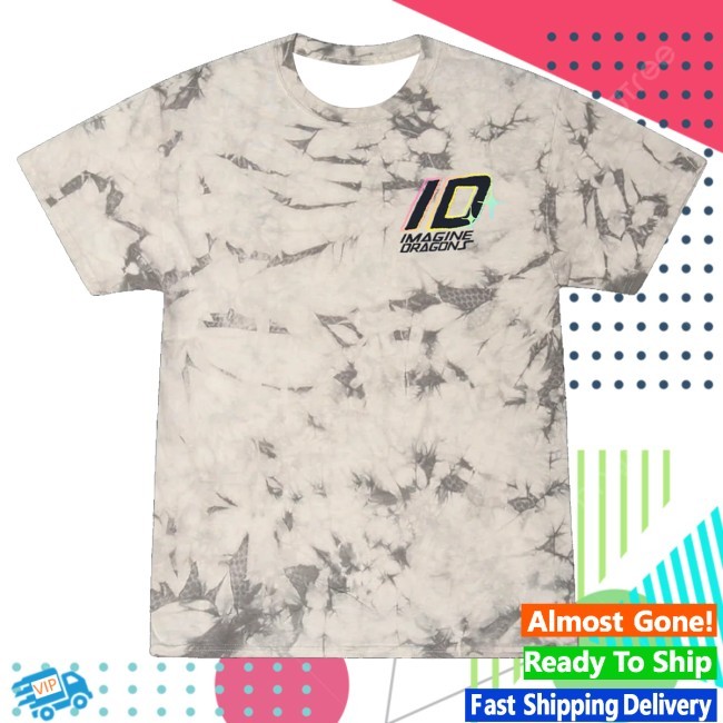 Imagine Dragons Merch Sharks Tie Dye Tee Shirt