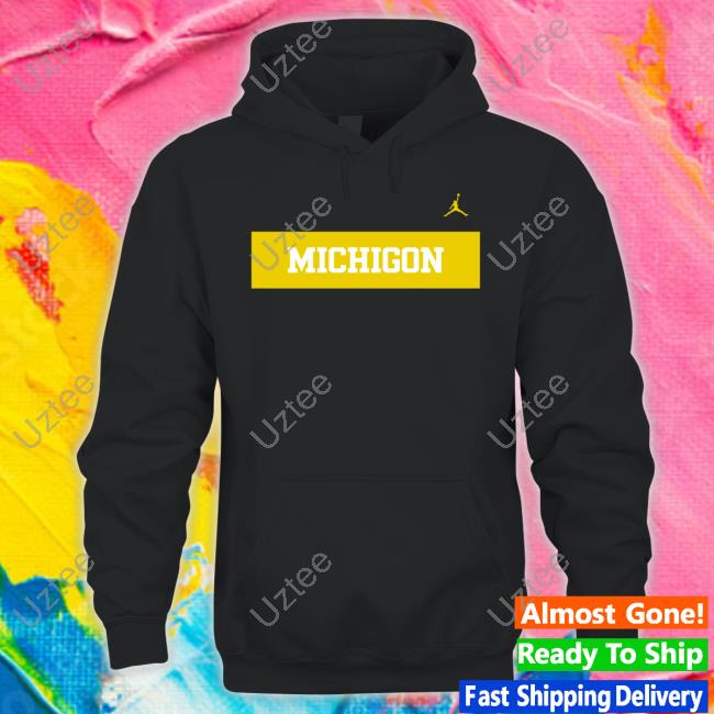 Cam Heyward Wearing Michigan Long Sleeve T Shirt