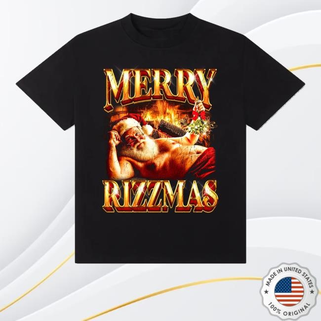 Not Safe For Wear Merry Rizzmas Hooded Sweatshirt