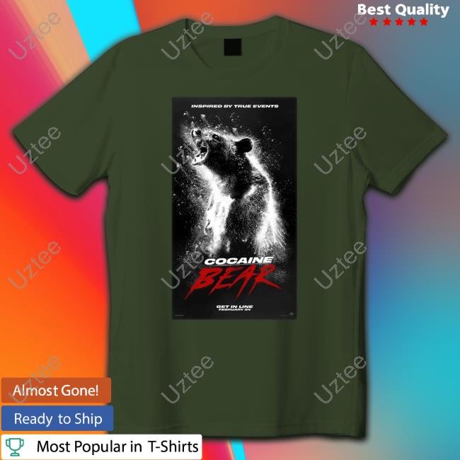Discussingfilm Cocaine Bear Poster Sweatshirt