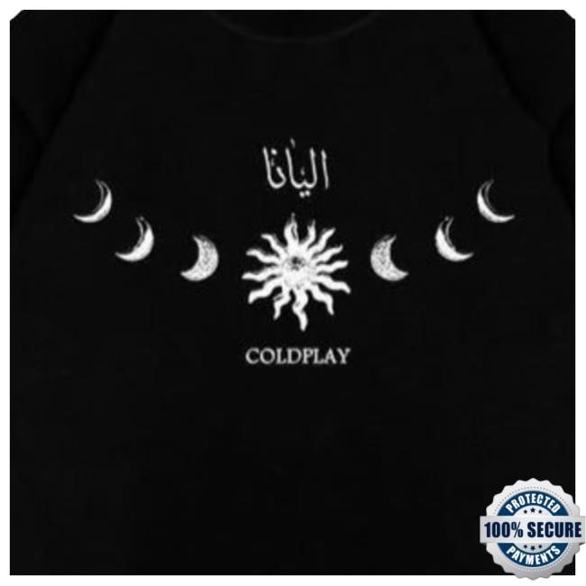 Elyanna Merch Store Shop Coldplay T-Shirt