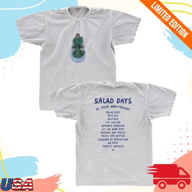 Official Mac’S Record Label Merch Mac Demarco 10 Year Anniversary Salad Days Unisex Sweatshirt