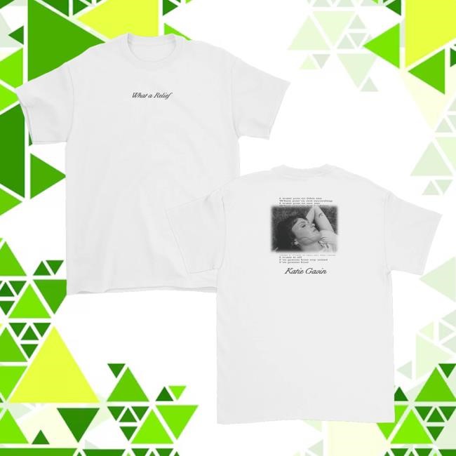 Katie Gavin Merch I Want It All Lyric Tee Shirt