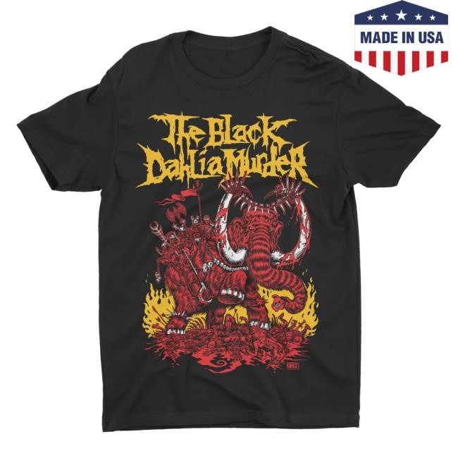 Night Shift Merch The Black Dahlia Murder - Mammoth's Hand T-Shirt