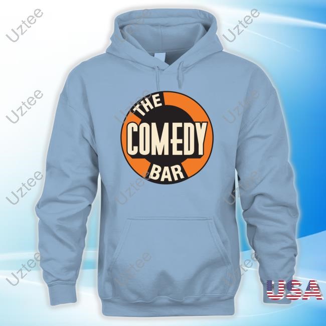 Sam Ramsdell Wearing The Comedy Bar T-Shirt,Hoodie,Sweatshirt The Comedy Bar Logo T Shirt