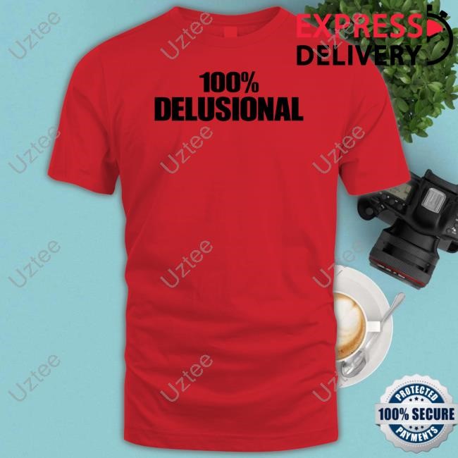 Official Diabolicalpree Wearing 100% Delelusional Hoodie