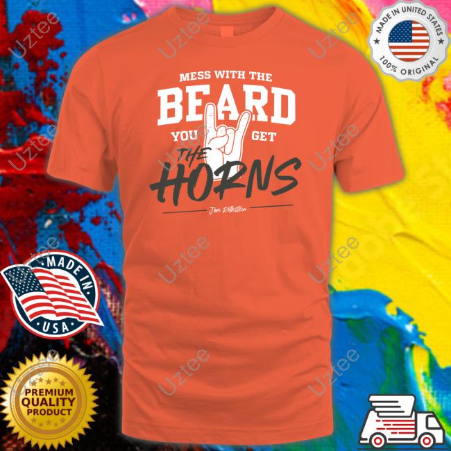 Jon Rothstein Play The Hits Merch Mess With The Beard You Get The Horns Hoodie