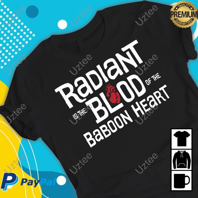 Jackson Publick Radiant Is The Blood Of The Baboon Heart The Venture Bros Tee