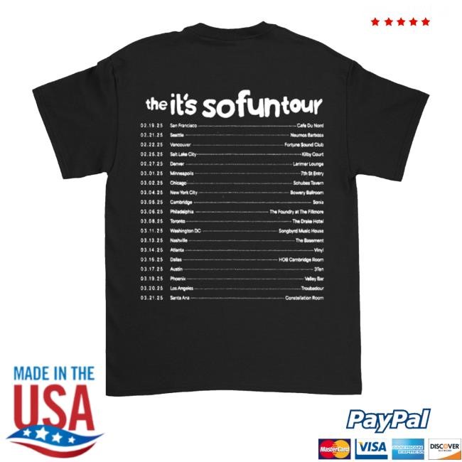 It's So Fun North American Tour The Alchemist Presented By Grace Enger Long Sleeve Shirt