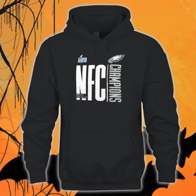 Philadelphia Eagles 2022 Nfc Champions Iconic Hoodie