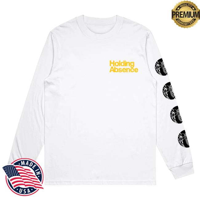 Official Merch Bar Holding Absence Crooked Melody Long Sleeve Tees MerchBar
