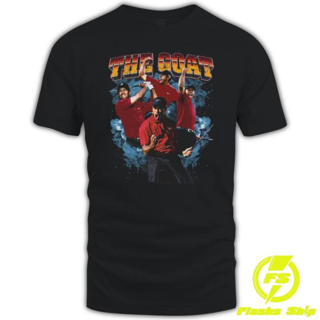 The Goat Tiger Wood Golfer shirt