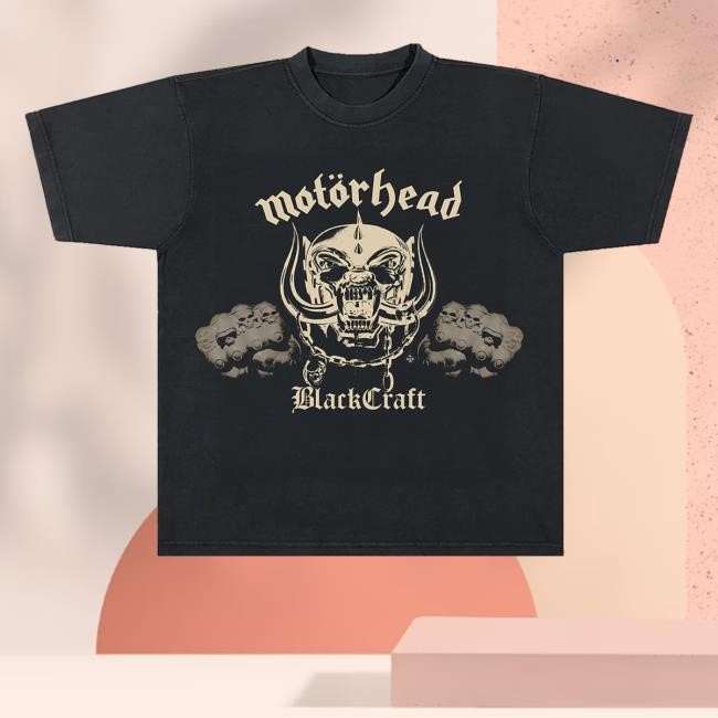 Official Motörhead X Blackcraft Iron Fist Classic Shirt
