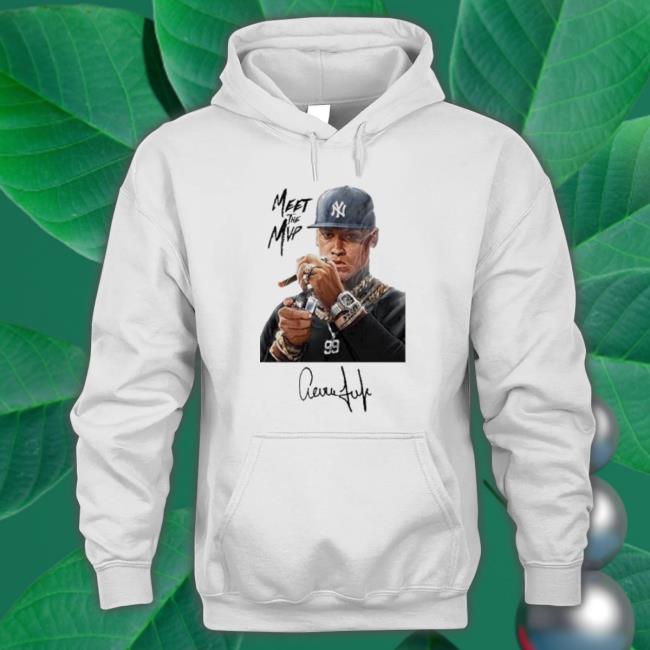 Aaron Judge New York Yankees Street Style Signatures Tee