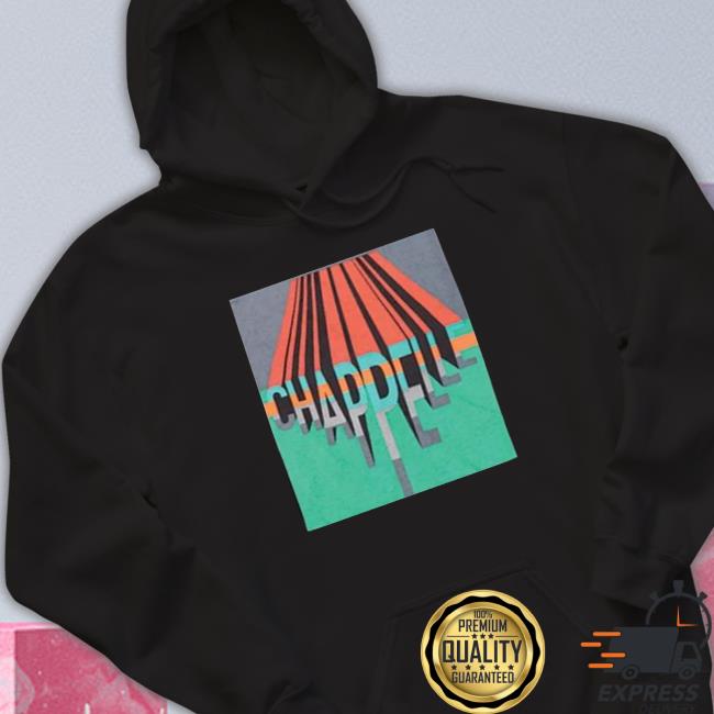 Chappelle Merch Chappelle Color Block Tour Hooded Sweatshirt