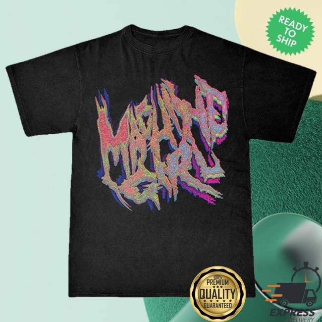 Original Machine Girl Merch Colorful Logo Tee