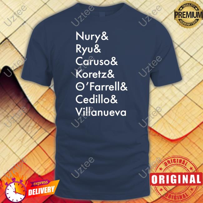 Brett "Solidarity 2022" Banditelli Nury Ryu Caruso Koretz O'farrell Cedillo Villanueva Hoodie Banditelli