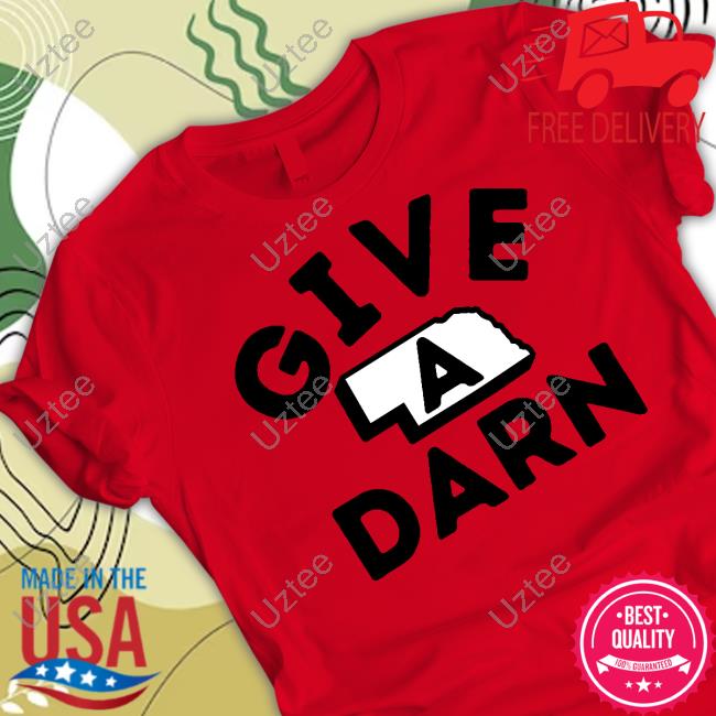 Bbbprinting Give A Darn Nebraska State Tee