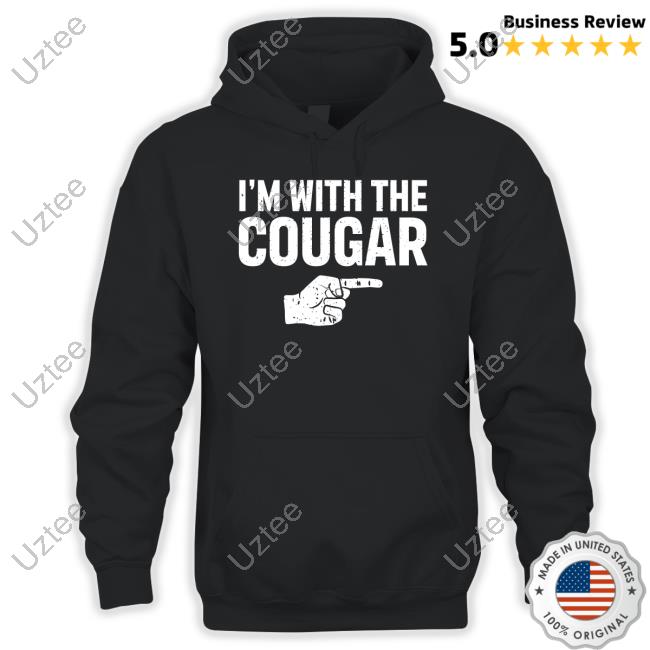 I'm With The Cougar Long Sleeve T Shirt