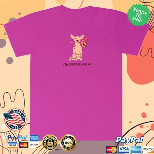 We Rate Dogs Merch Flower Valentine Long Sleeve T Shirt Rose Violet