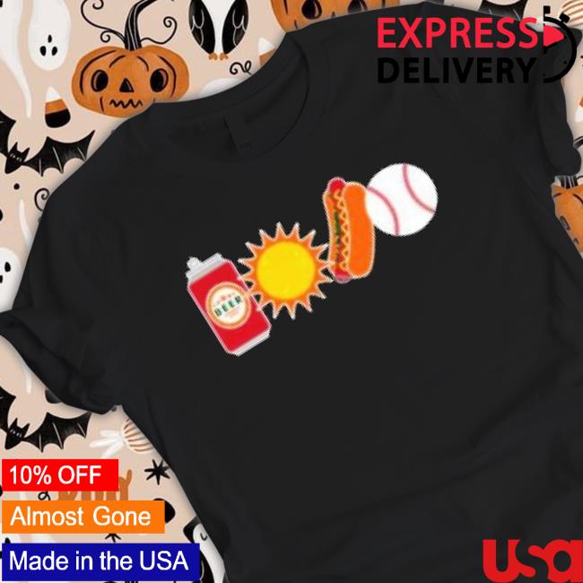 Beer Sun Sausages Baseball Chicago shirt