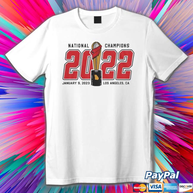 Georgia Bulldogs National Champions 2022 January 9 2023 Los Angeles Ca Crewneck Sweatshirt