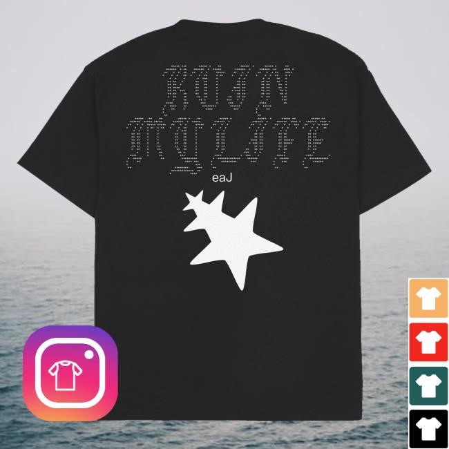 Official Eaj Park Merch Shop Store Stars & Types Ruin My Life '25 Tee