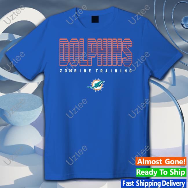 Mike Dolphins Zombine Training T Shirt Burghfinsfan2