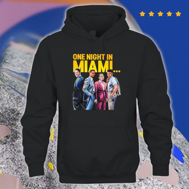 One Night In Miami Black History shirt