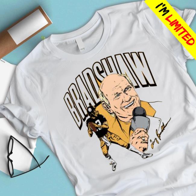 Terry Bradshaw Pittsburgh Steelers Homage Caricature Retired Mc Hoodie